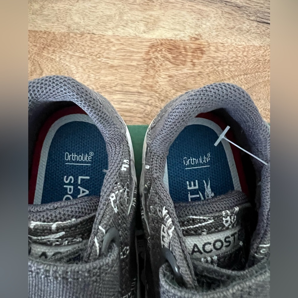 NWB Lacoste baby boy shoes - Picture 5 of 7